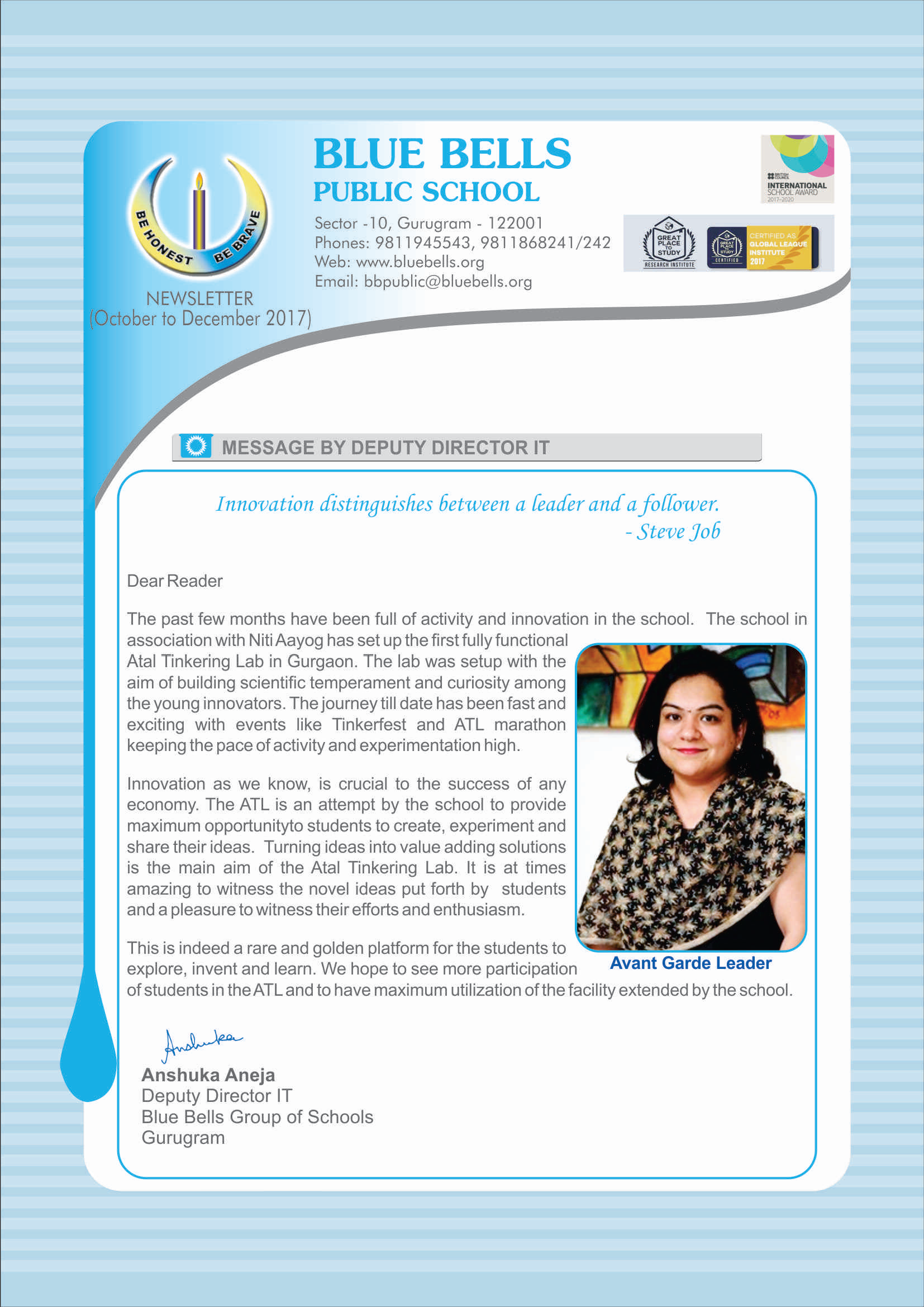 October to December 2017